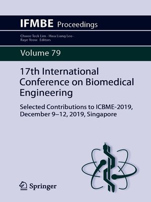 cover image of 17th International Conference on Biomedical Engineering